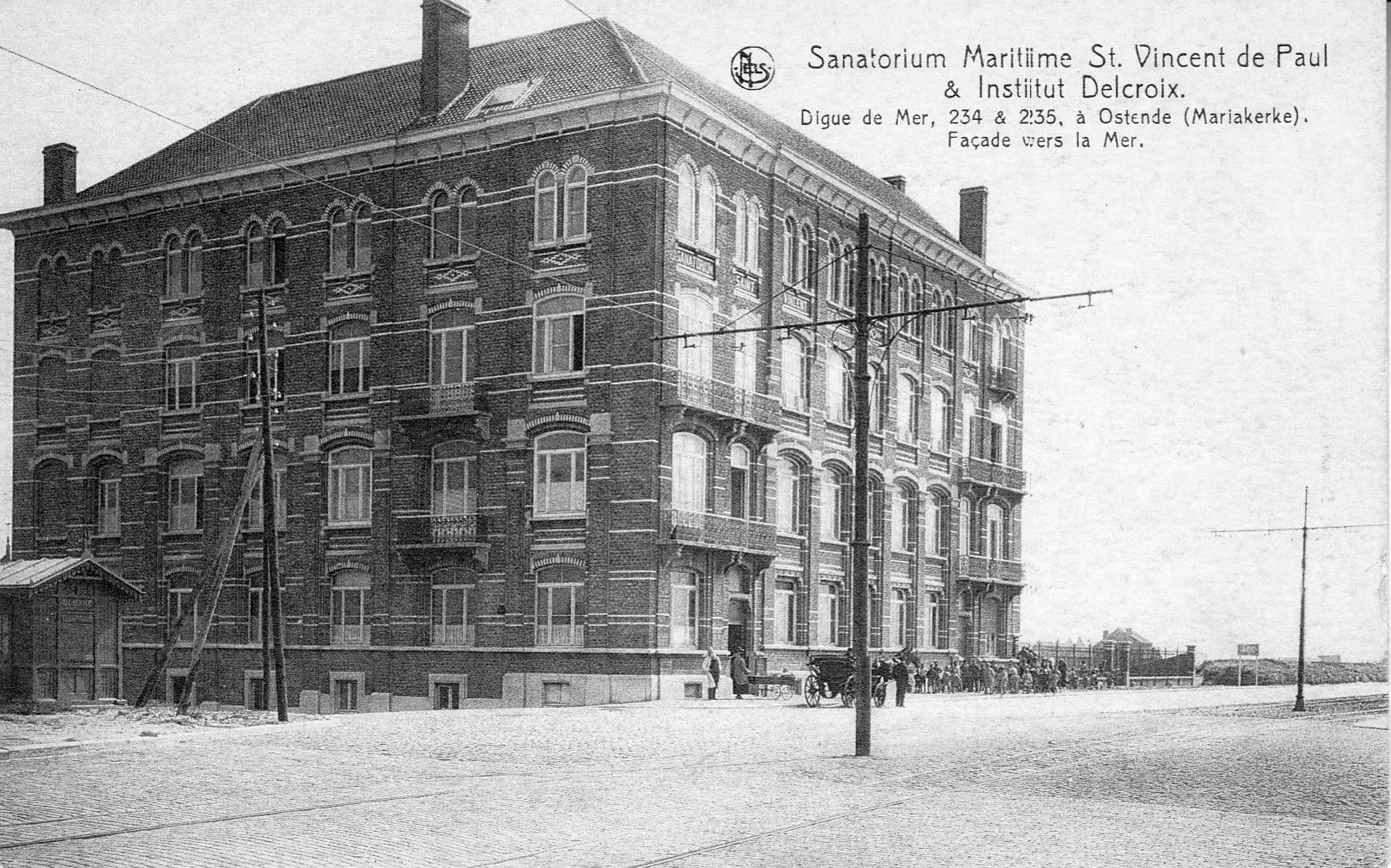 Sanatorium Saint-Vincent Diksmuidestraat 1910 - 1940