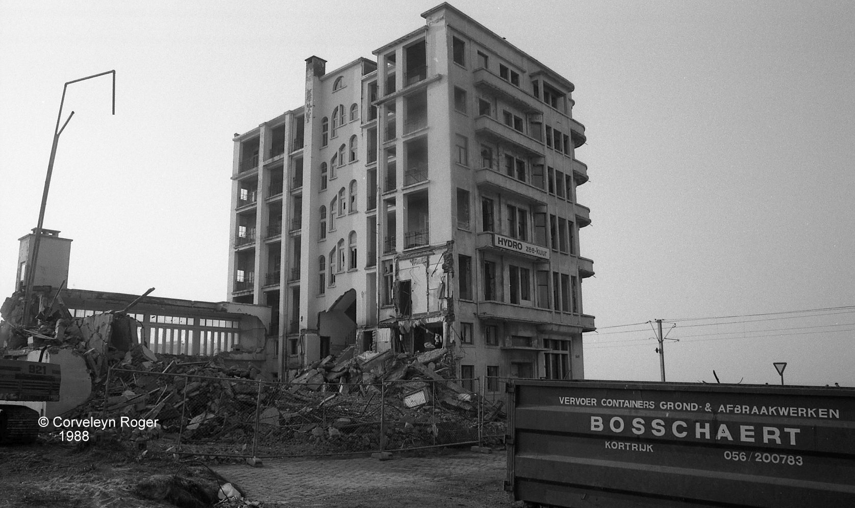 Einde Hydro als hospitaal. 1985 - 1988